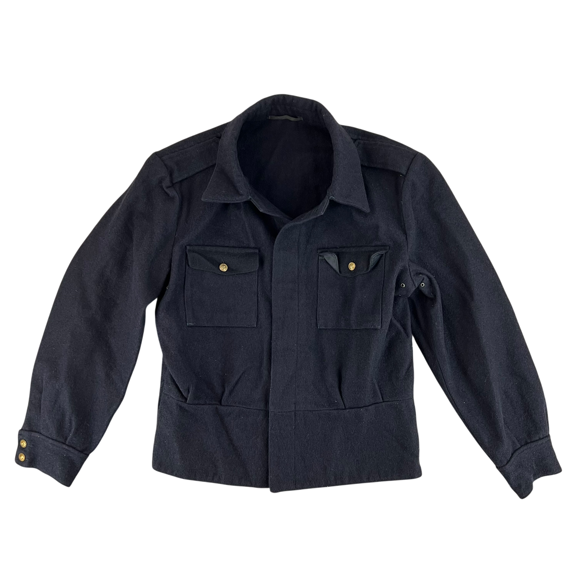 Finnish Navy M65 Wool Ike Jacket - Large