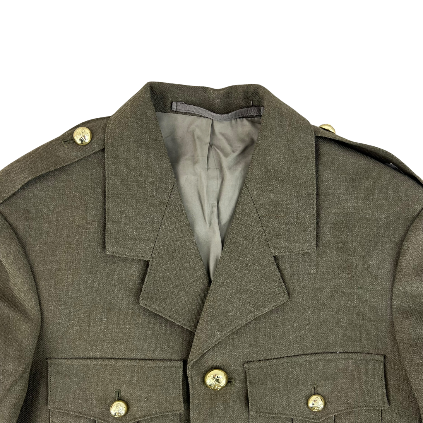Belgian Army Khaki Tan Dress Jacket - Small