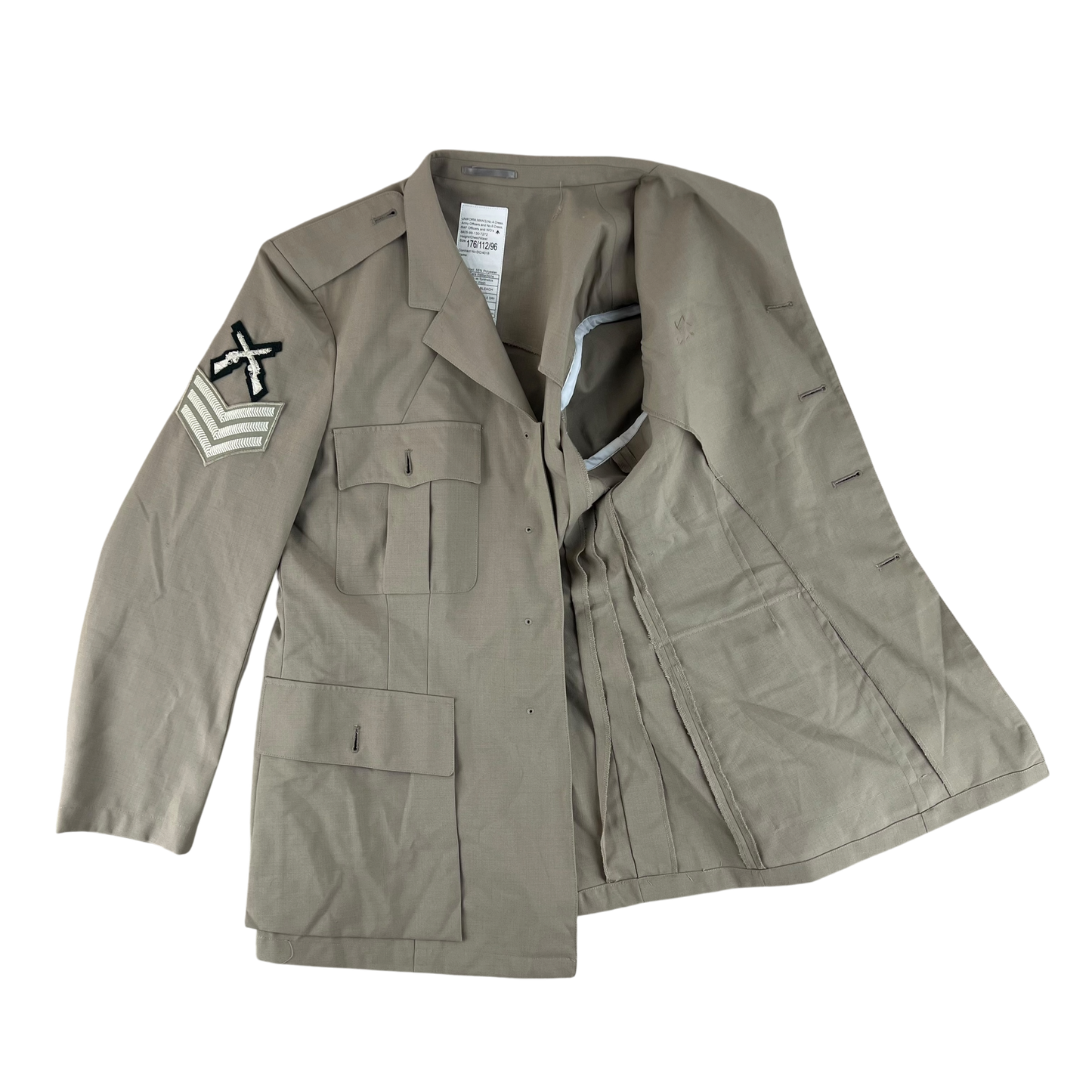 British Army No. 6 Tropical Dress Jacket - Large 176/112