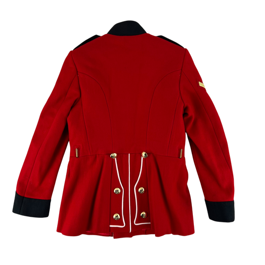 British Army Red Tunic Jacket - Queen's Division Minden Band - Small
