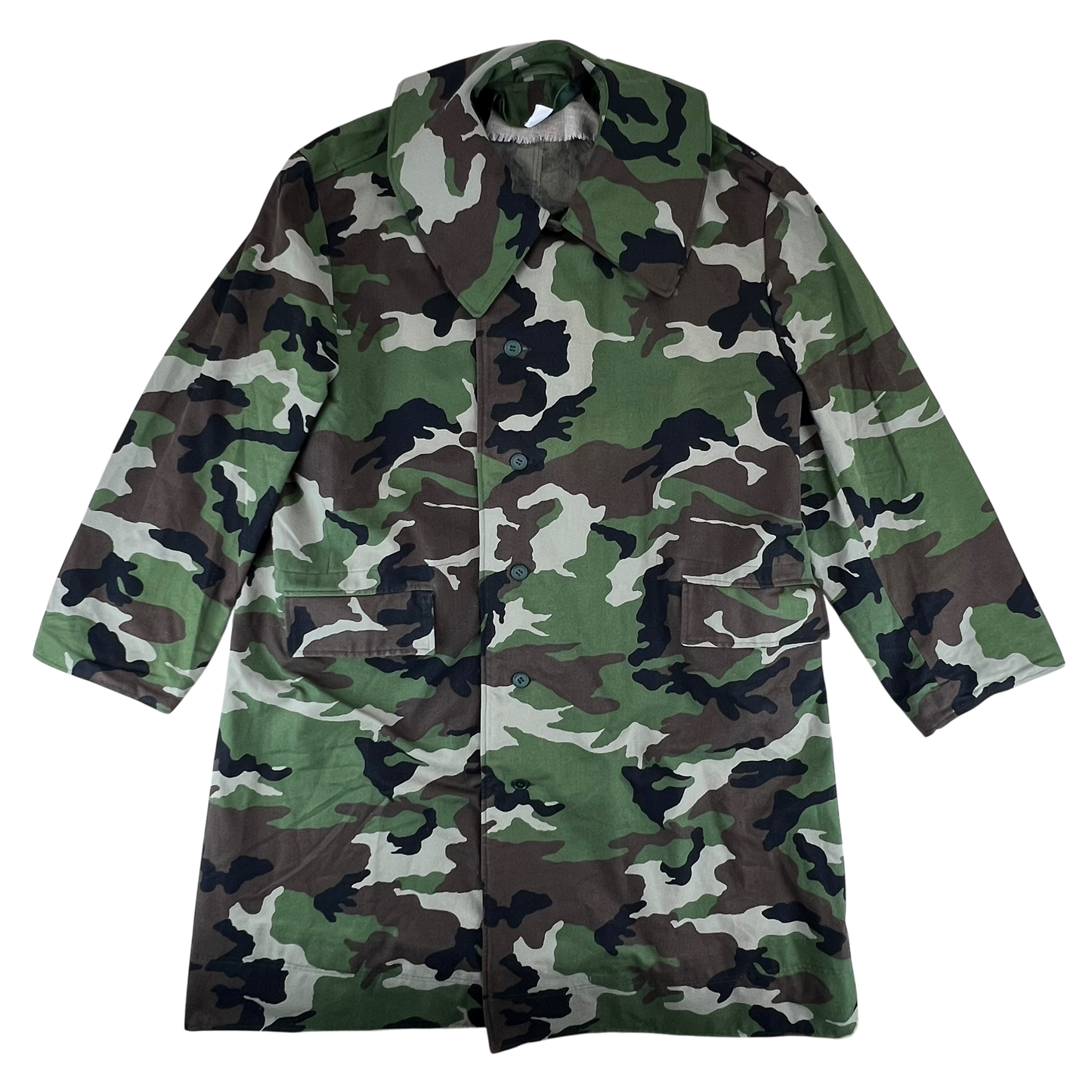 Slovak Army M97 Camouflage Dispatch Trench Coat - XX Large