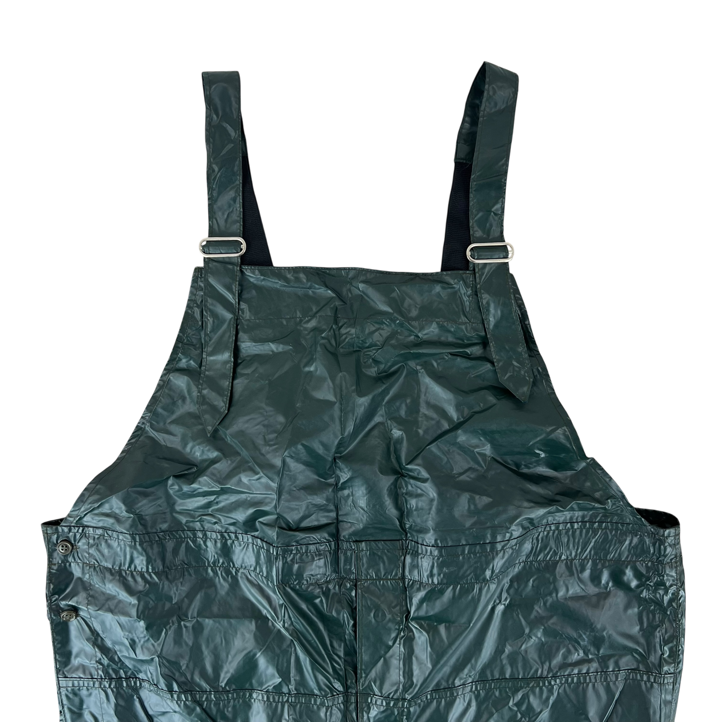 Czechoslovak Army Waterproof Bibbed Overalls - W50 L30