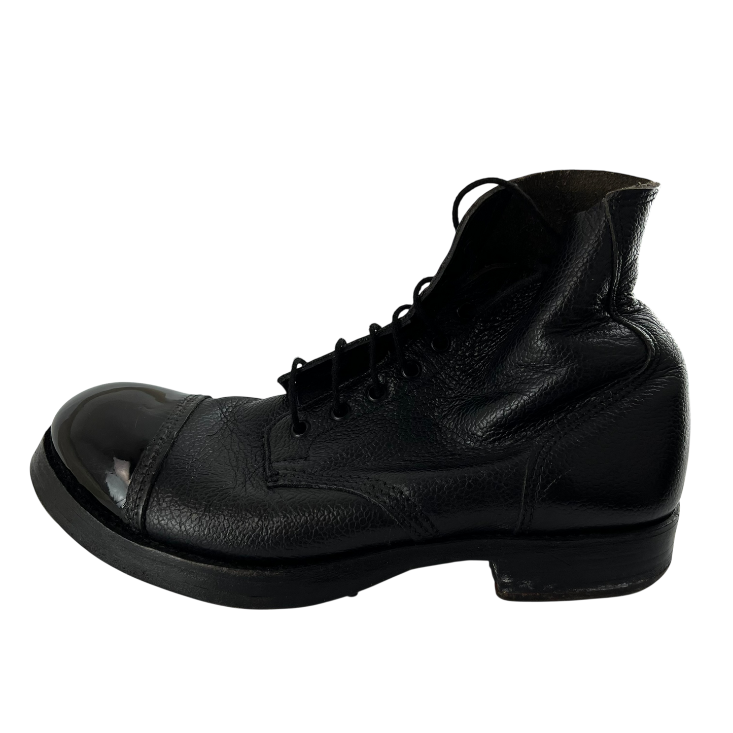 British Army Black Ammo Boots - Size 9M