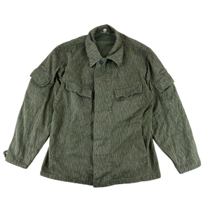 East German Army NVA DDR Raindrop Strichmuster Camouflage Jacket - Medium sk44