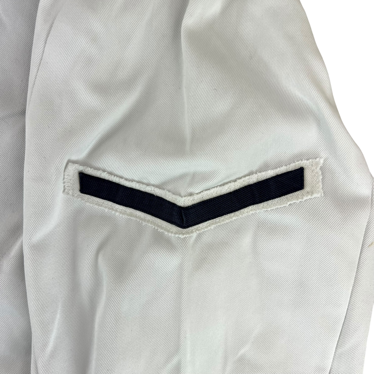 British Royal Navy Class II White Jumper Sailor's Top - Medium 176/100