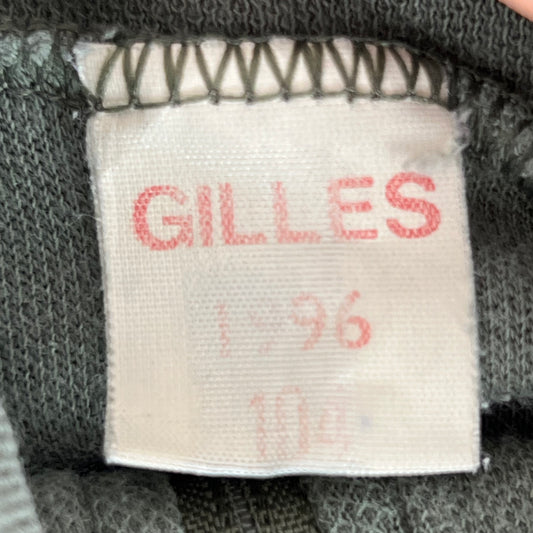 French Army Norgie Pullover Vest 80s Sage Grey - Medium