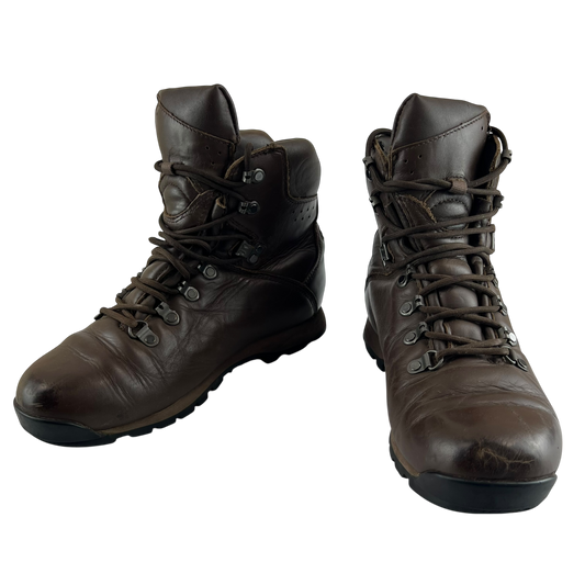 British Army Iturri Brown Desert Patrol Boots - Size 7M
