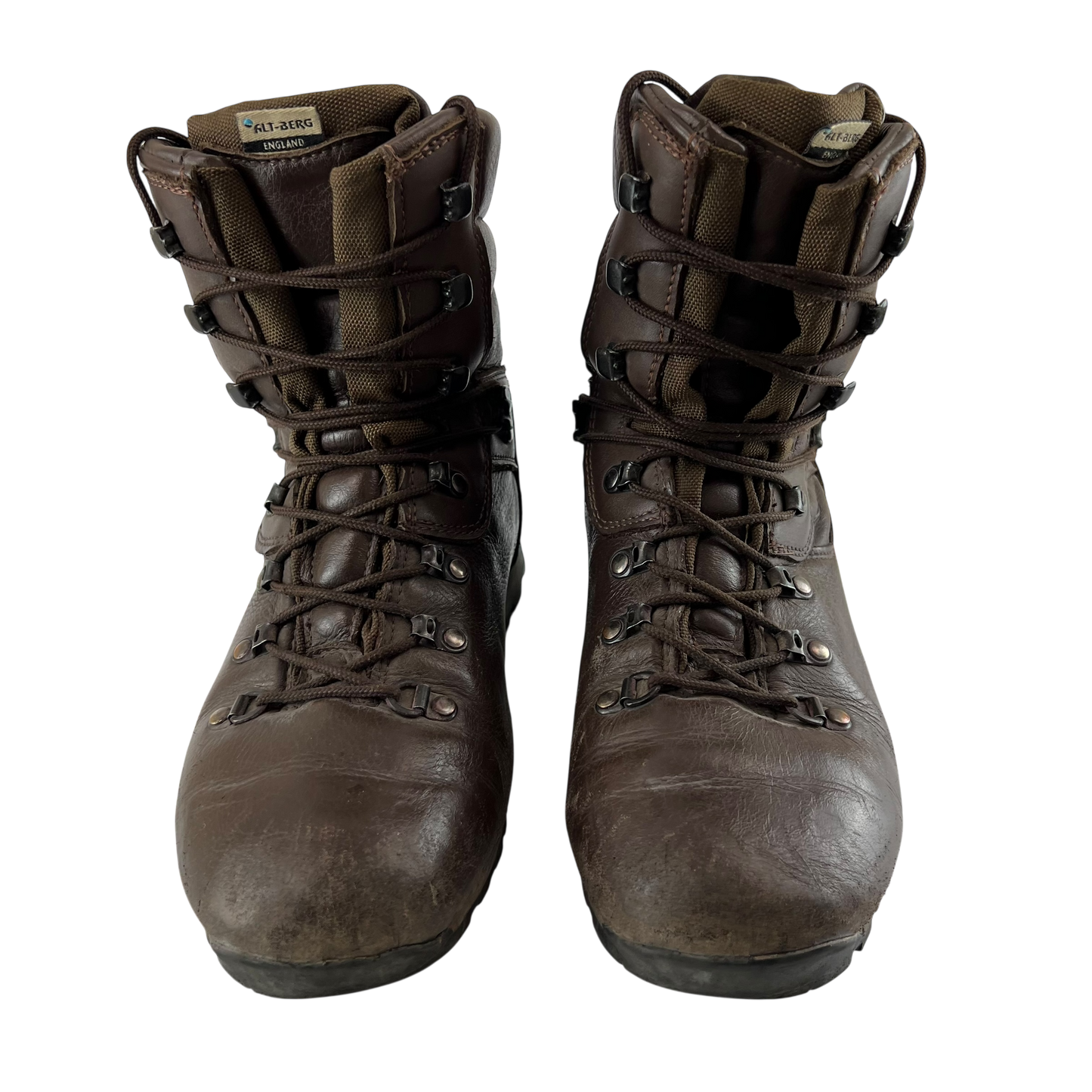 British Army Altberg Brown Combat Boots - Size 7