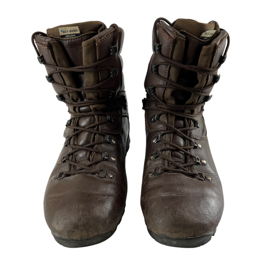 British Army Altberg Brown Combat Boots - Size 7