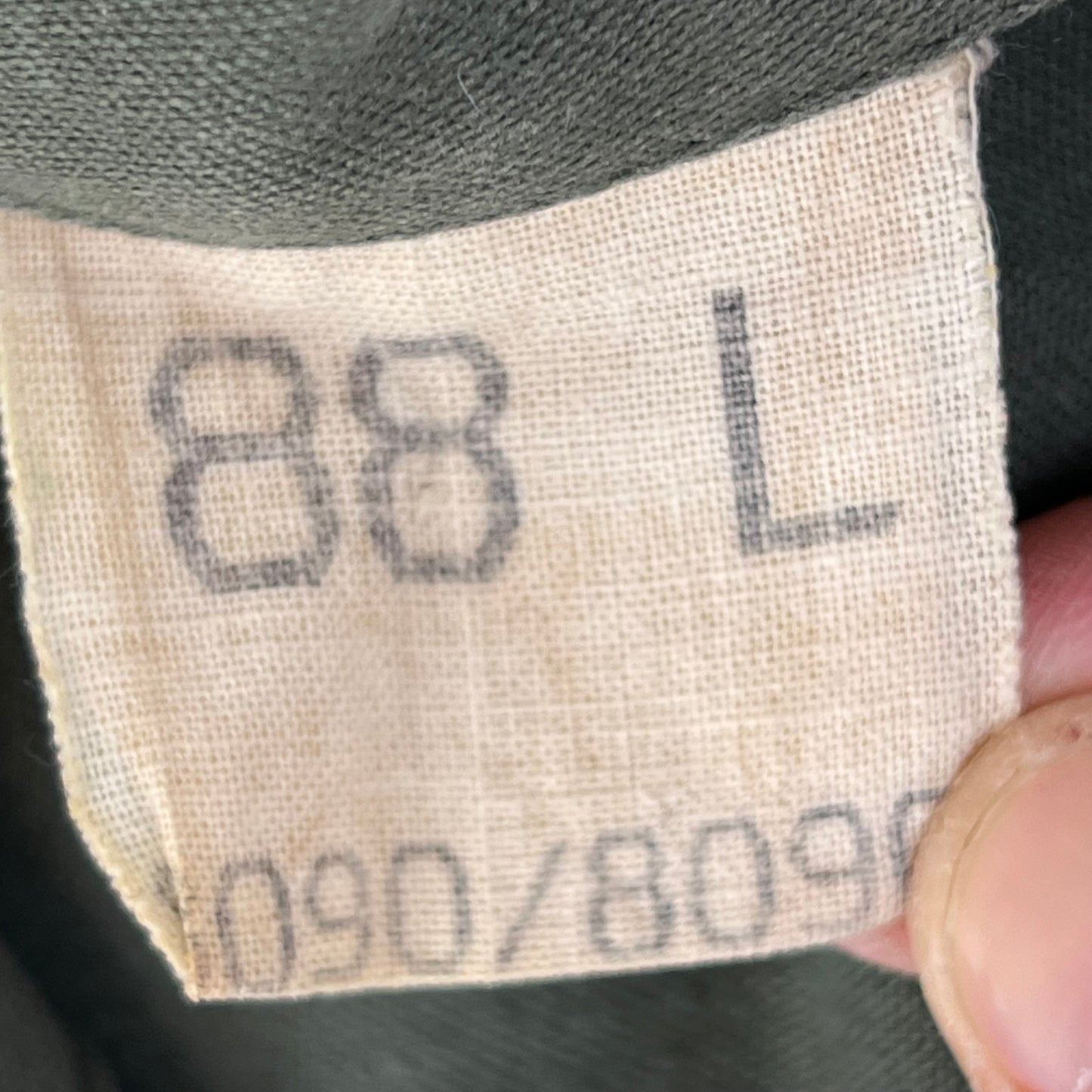 French Army F1 Olive Green Lightweight Jacket - Small