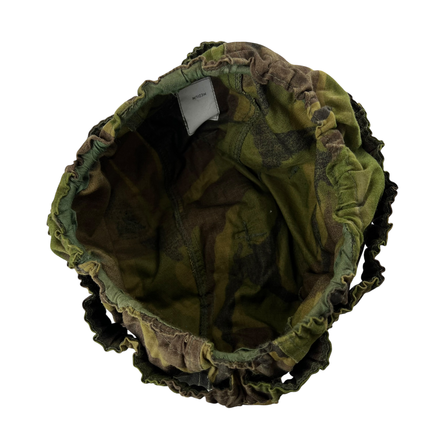 Dutch Army DPM Woodland Camouflage Helmet Cover - Medium