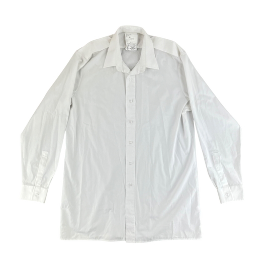 British Royal Navy White Long Sleeve Shirt
