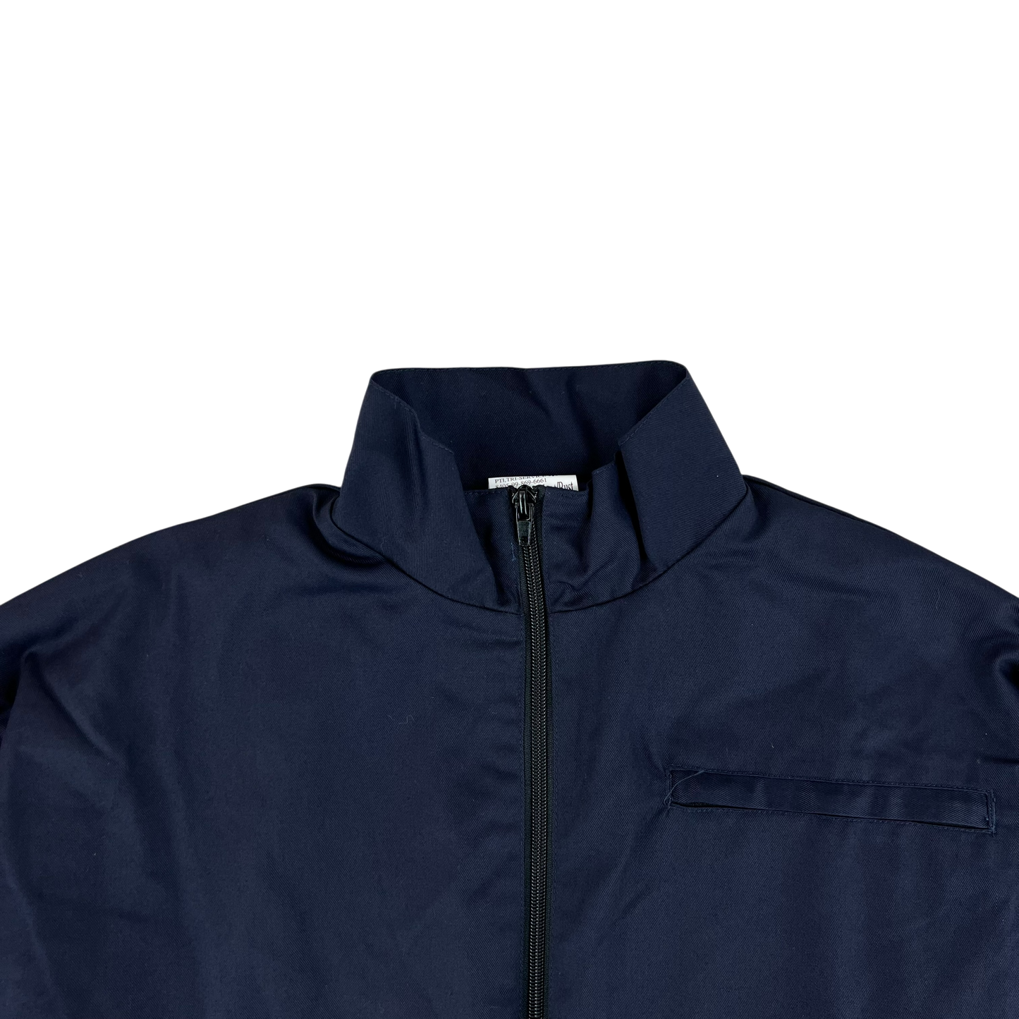 British Army / Tri-Services Navy Blue PTI Tracksuit Top Jacket - Medium 160/92