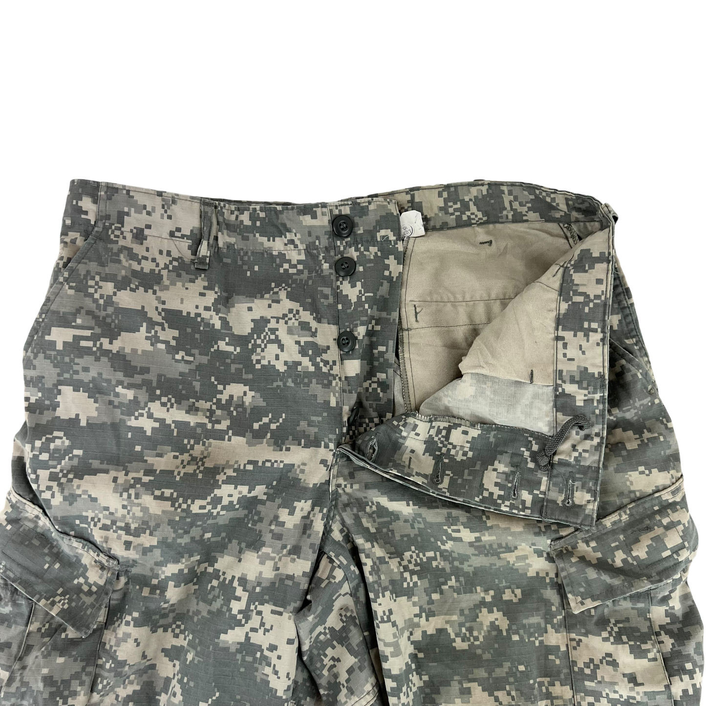 US Army UCP Pixel Camo ACU BDU Ripstop Combat Trousers - W40 L32