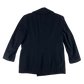 US Navy Black Wool Peacoat - Large 44R