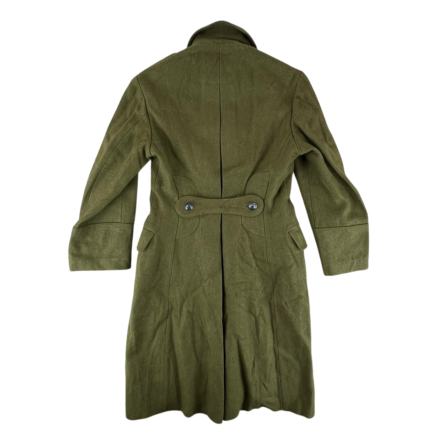 Romanian People's Army Khaki Wool Greatcoat - Medium