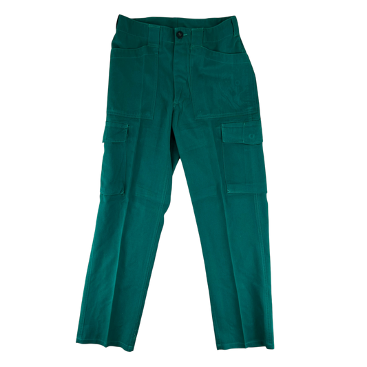 Austrian Army Green Blue Fatigue Trousers - W32 L30 88-92 III/IV
