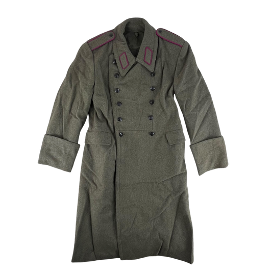 Bulgarian People's Army Khaki Wool Greatcoat - Medium