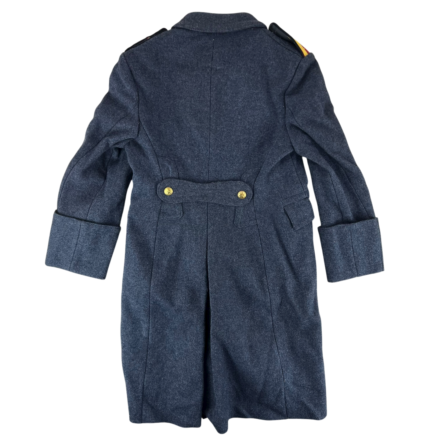 Bulgarian People's Army Officer's Grey Wool Greatcoat - Small