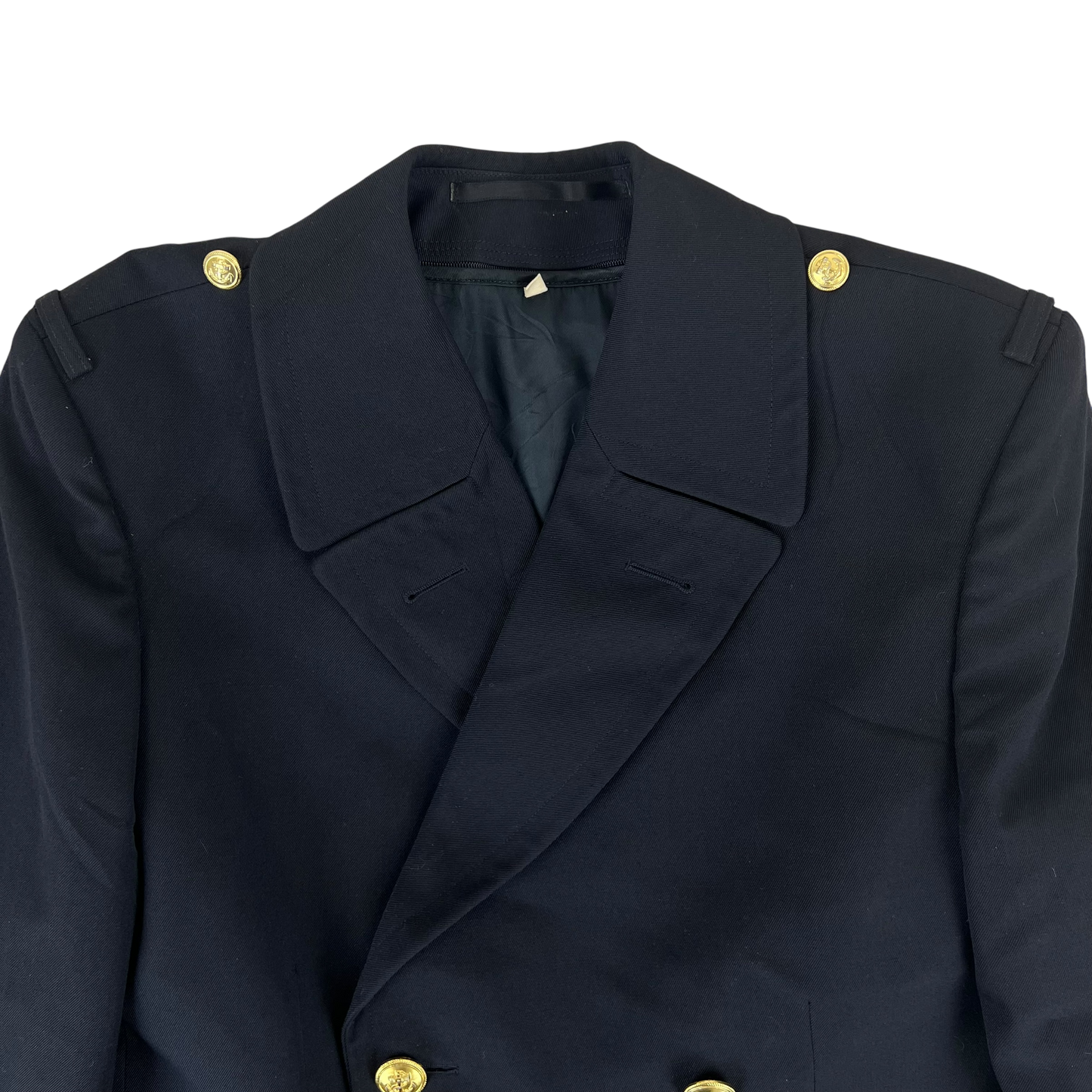 German Navy Three-quarter Gabardine Greatcoat w/ Liner - Small