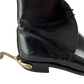 British Army Black George Boots w/ Spurs - Size 10