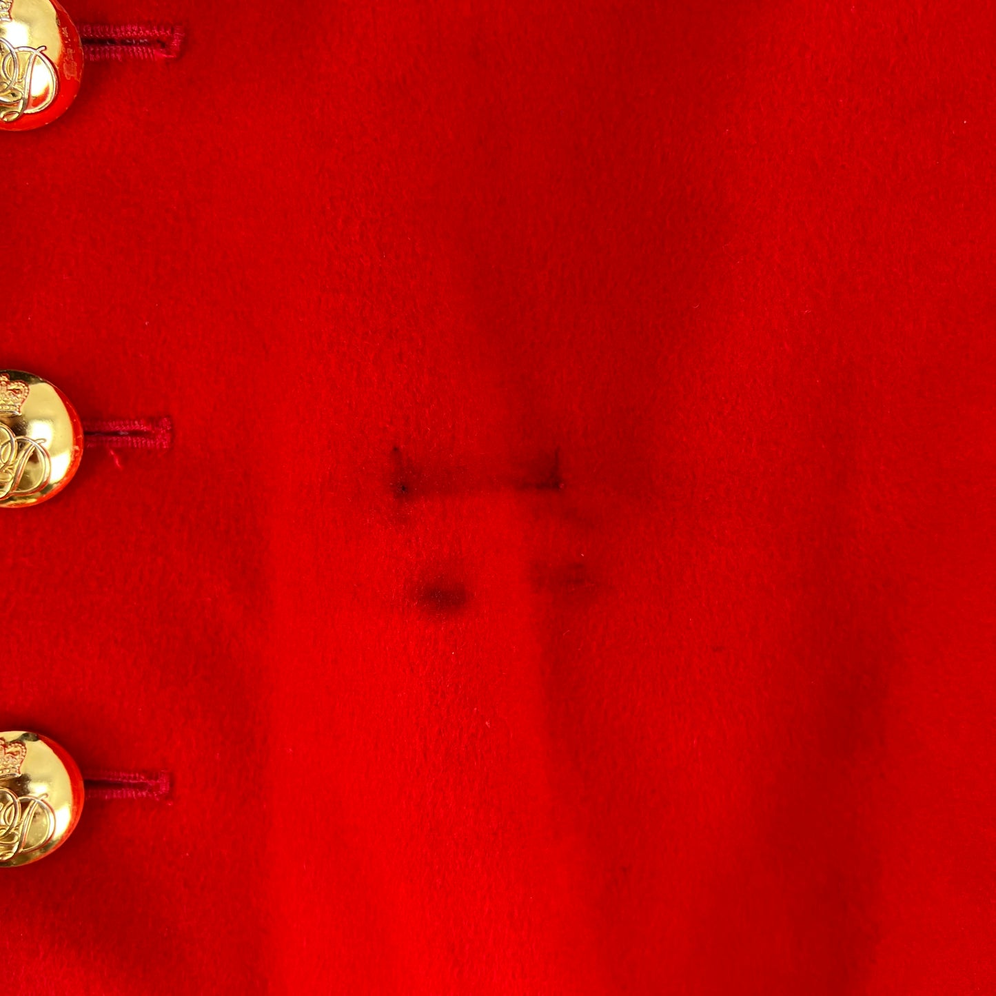 British Army Red Tunic Jacket - Queen's Division Minden Band - Large