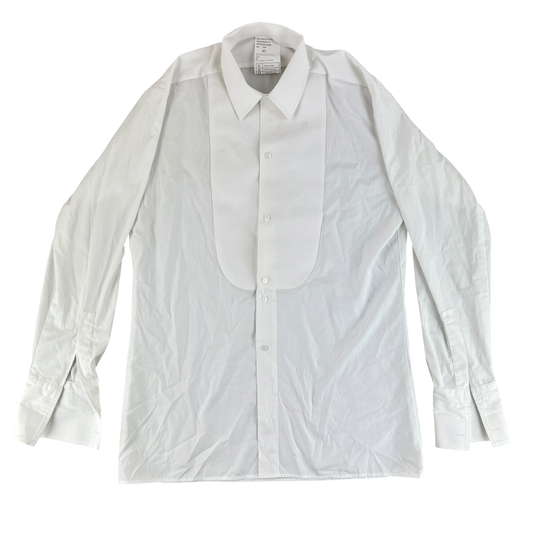 British Army White Marcella Mess Dress Shirt - X Large C43