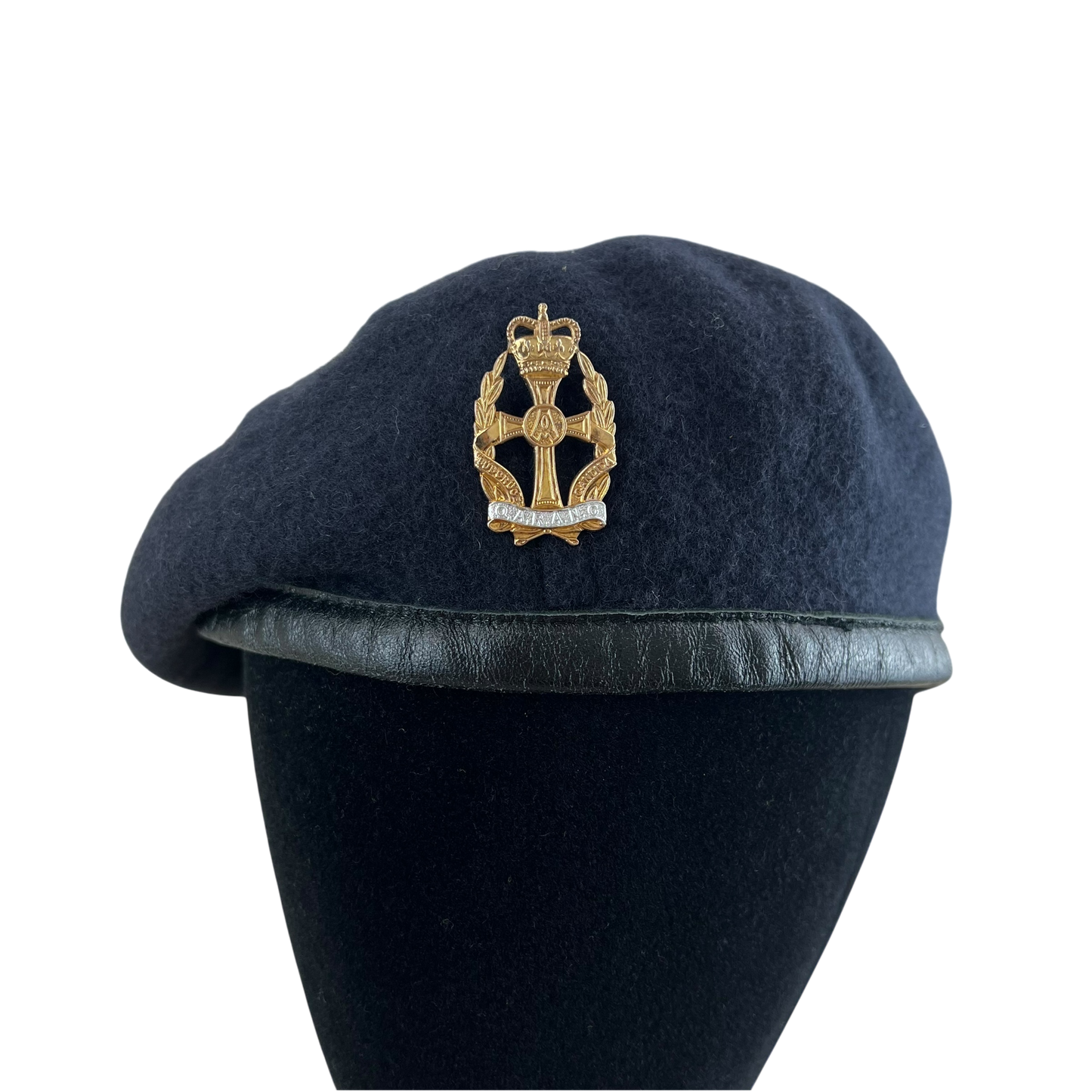 British Army Beret w Badge - QARANC - Small 55cm