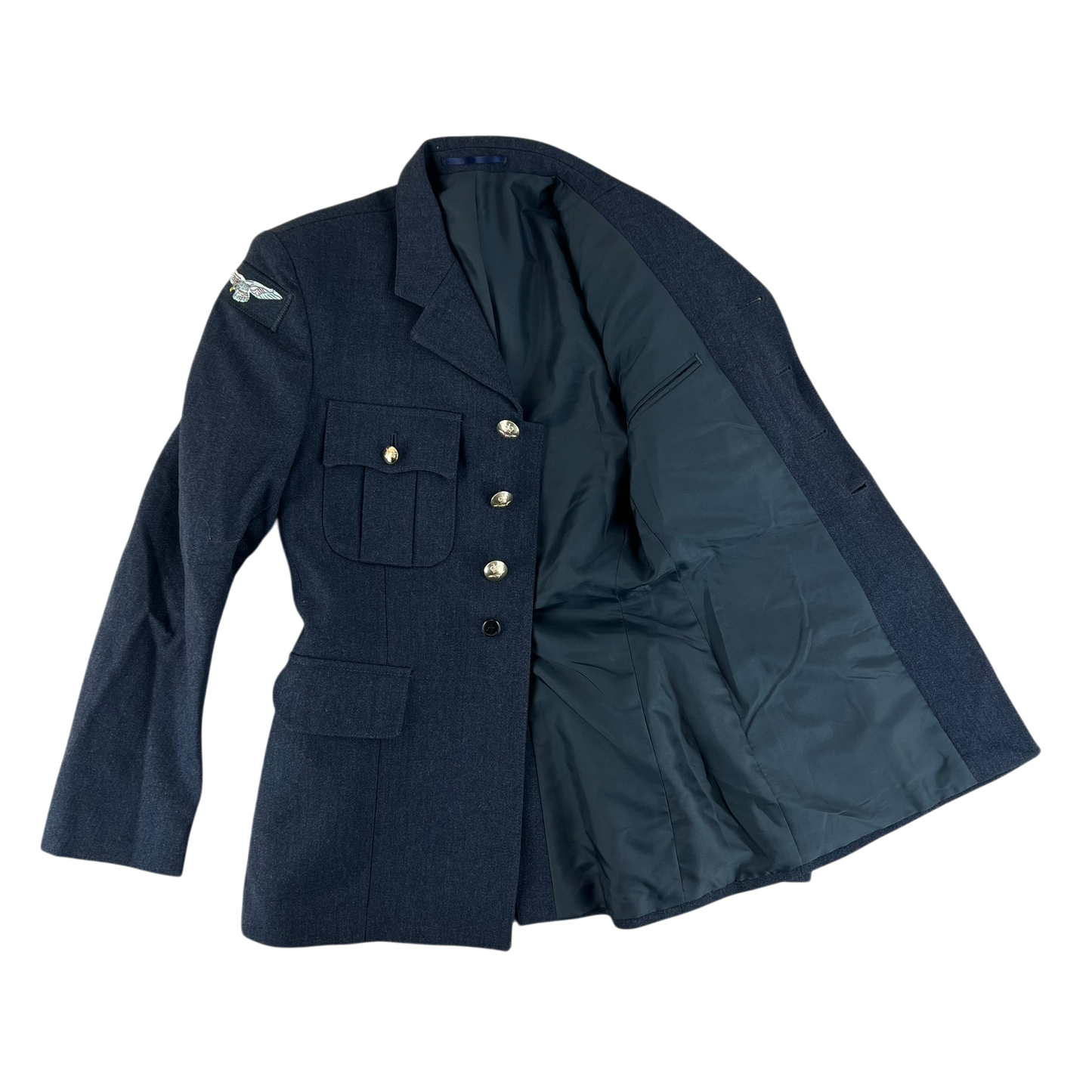 British Royal Air Force No. 1 Dress Jacket w/ Belt - Medium 92S