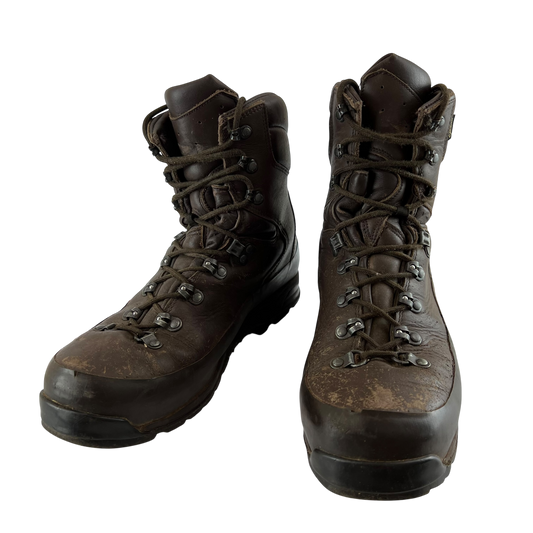 British Army Iturri Brown Cold Wet Weather Combat Boots - Size 10L