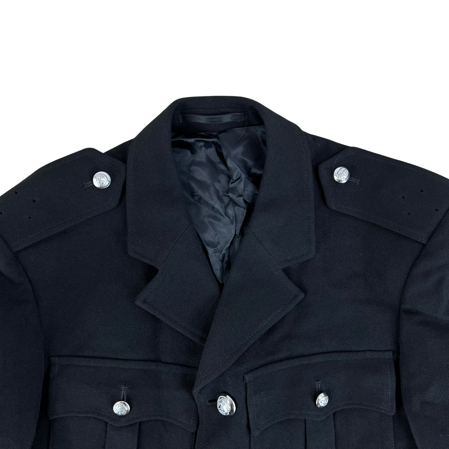 British Police Black Dress Jacket - Scottish Police - Large