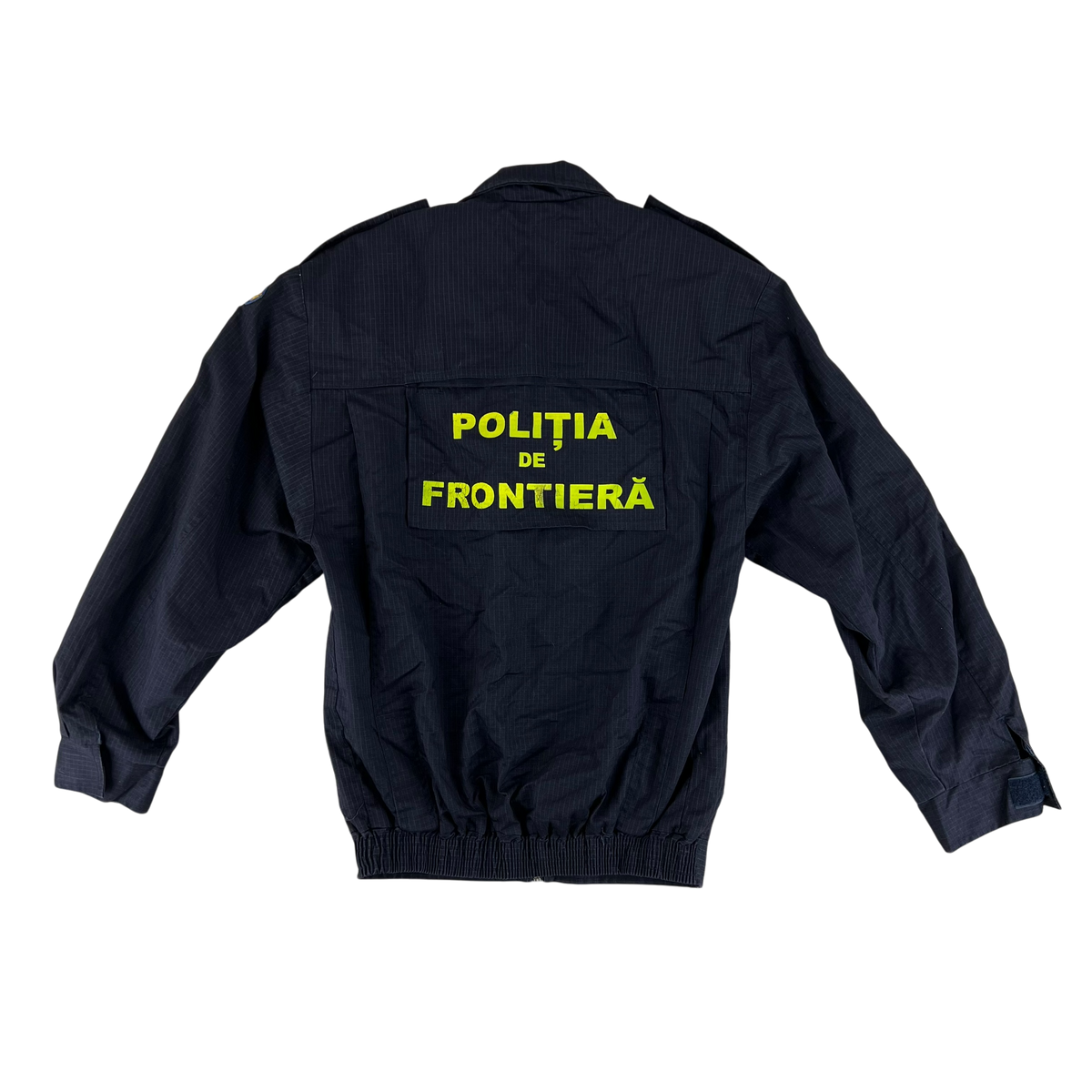 Romanian Army Navy Ripstop Jacket - Border Guards - Medium