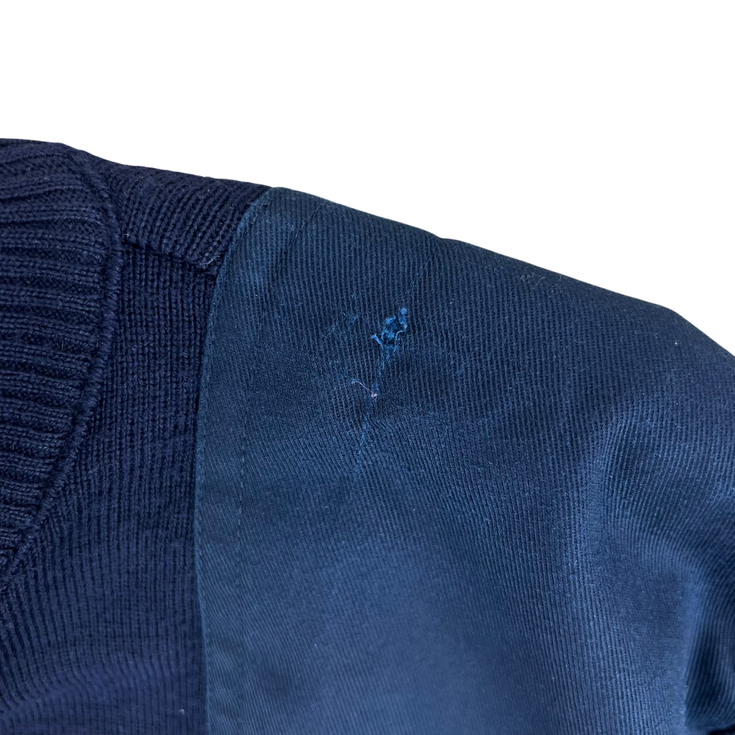 Dutch Navy Blue Turtleneck Pullover Jumper - Medium