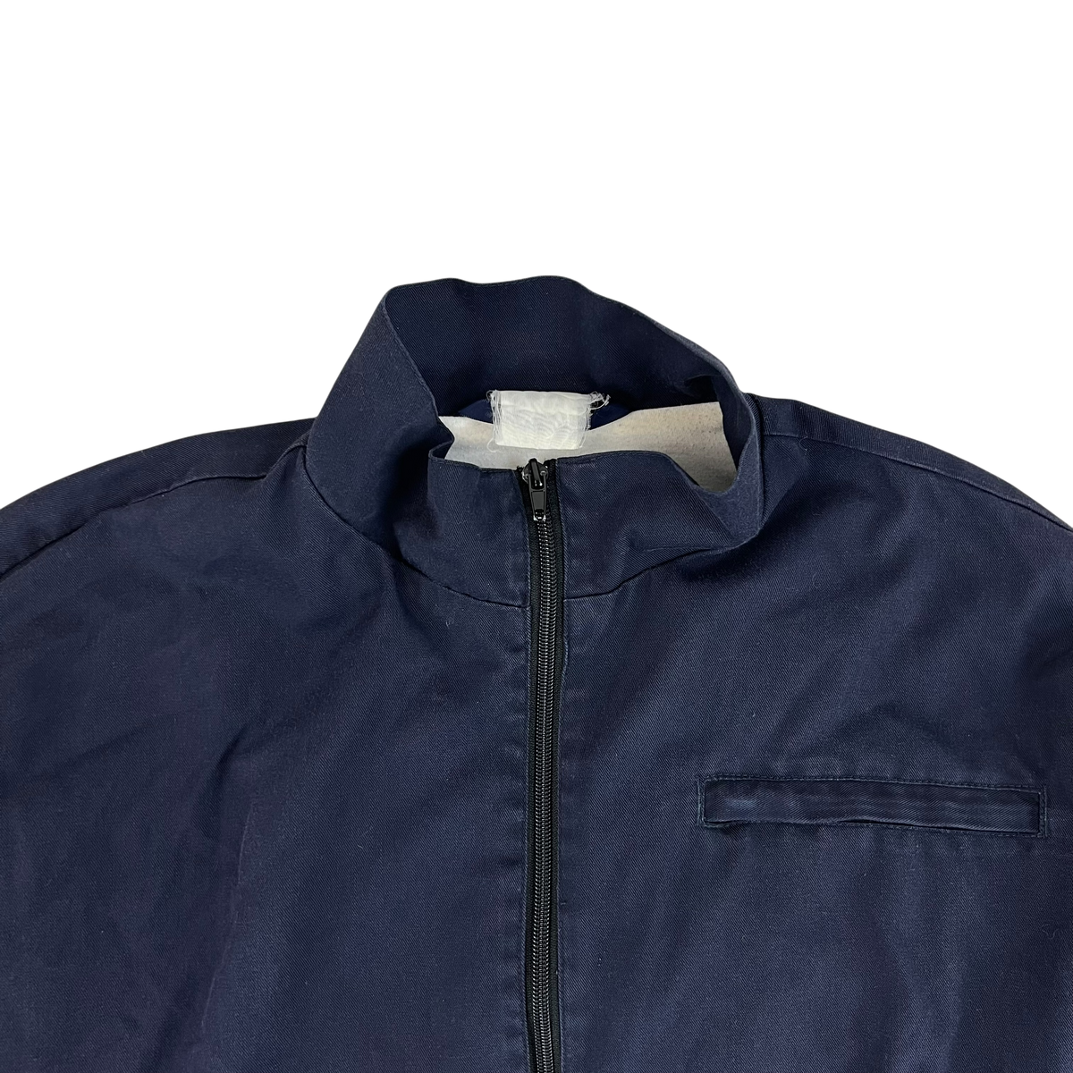 British Army / Tri-Services Navy Blue PTI Tracksuit Top Jacket - Large