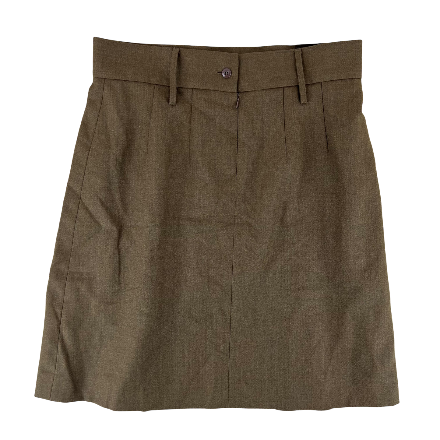 British Army Women's Barracks Brown Ceremonial FAD No. 2 Dress Skirt - W35 L25