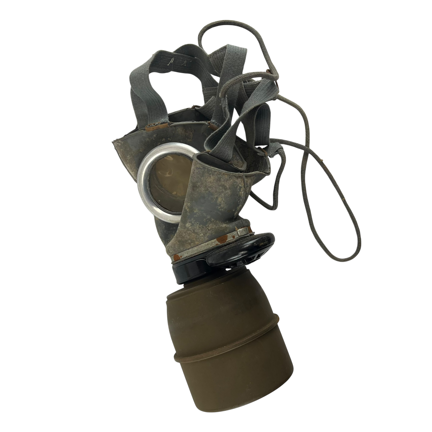Belgian Army L-702 WW2 Gas Mask Complete Kit