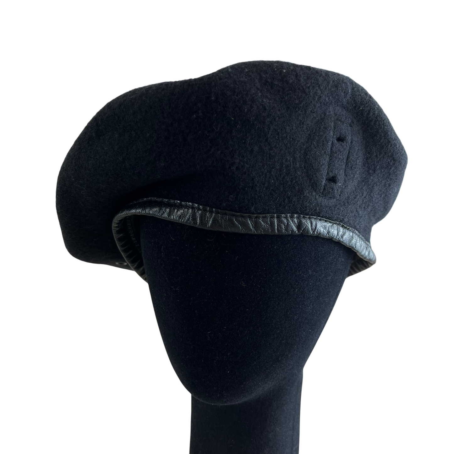 Finnish Navy M83 Black Beret - Large 59cm