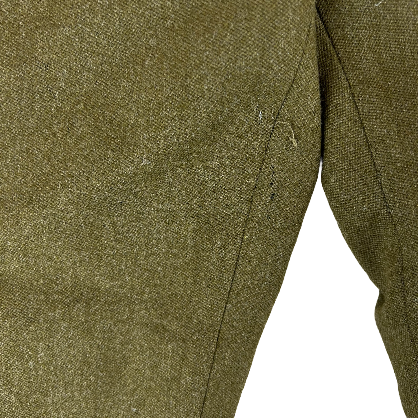 British Army 60s No. 2 Khaki Green Dress Trousers - W34 L28.5
