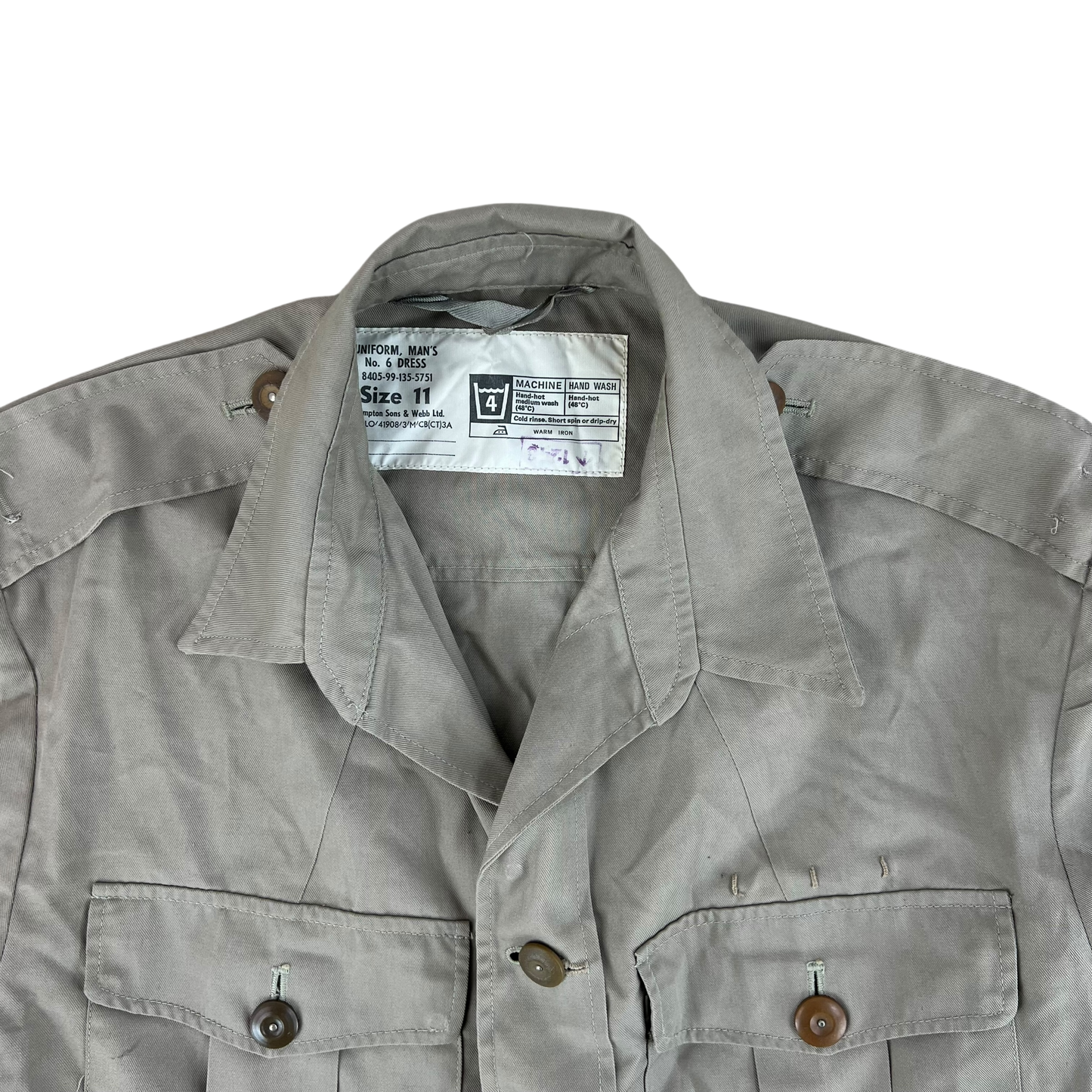 British Army 60s No. 6 Tropical Dress Jacket - Medium