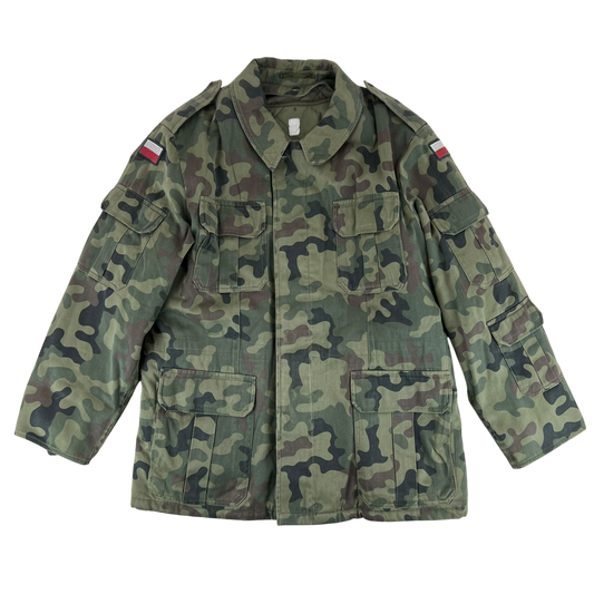 Polish Army Parka w/ Winter Liner WZ93 Pantera Camouflage Windproof - Large