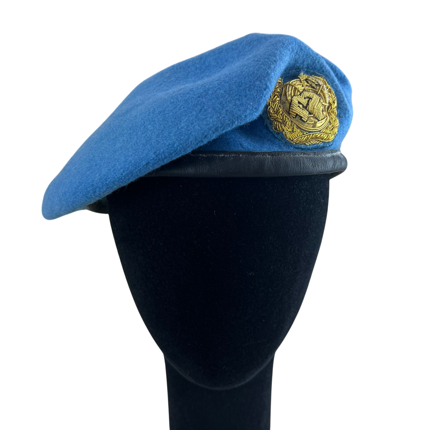 British Army UN Peacekeeper's Blue Beret w/ Patch -