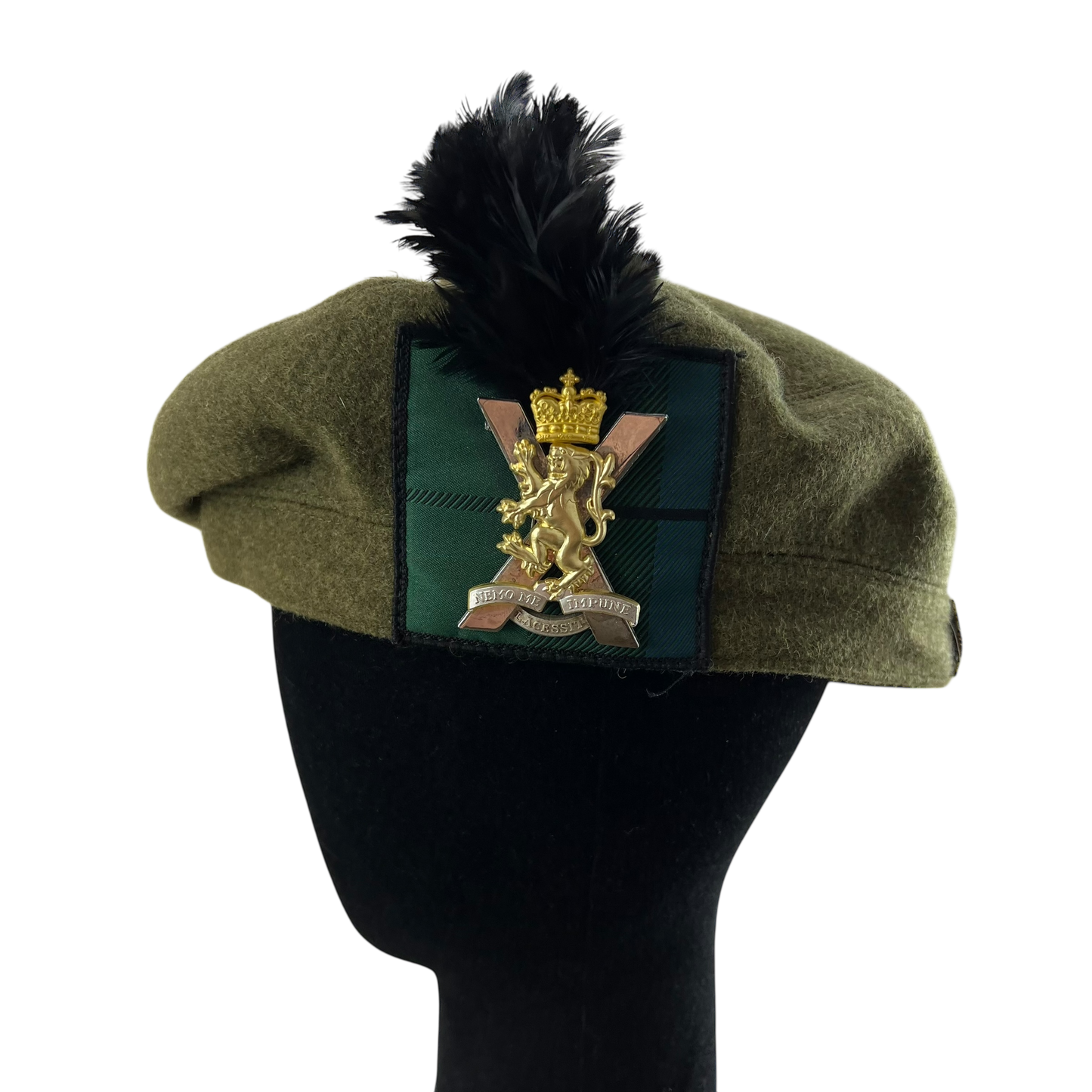 British Army Tam o Shanter w/ Plume - Royal Regiment of Scotland - Large