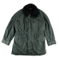 French Army F1 Olive Green Field Jacket w/ Faux Fur Collar - X Large