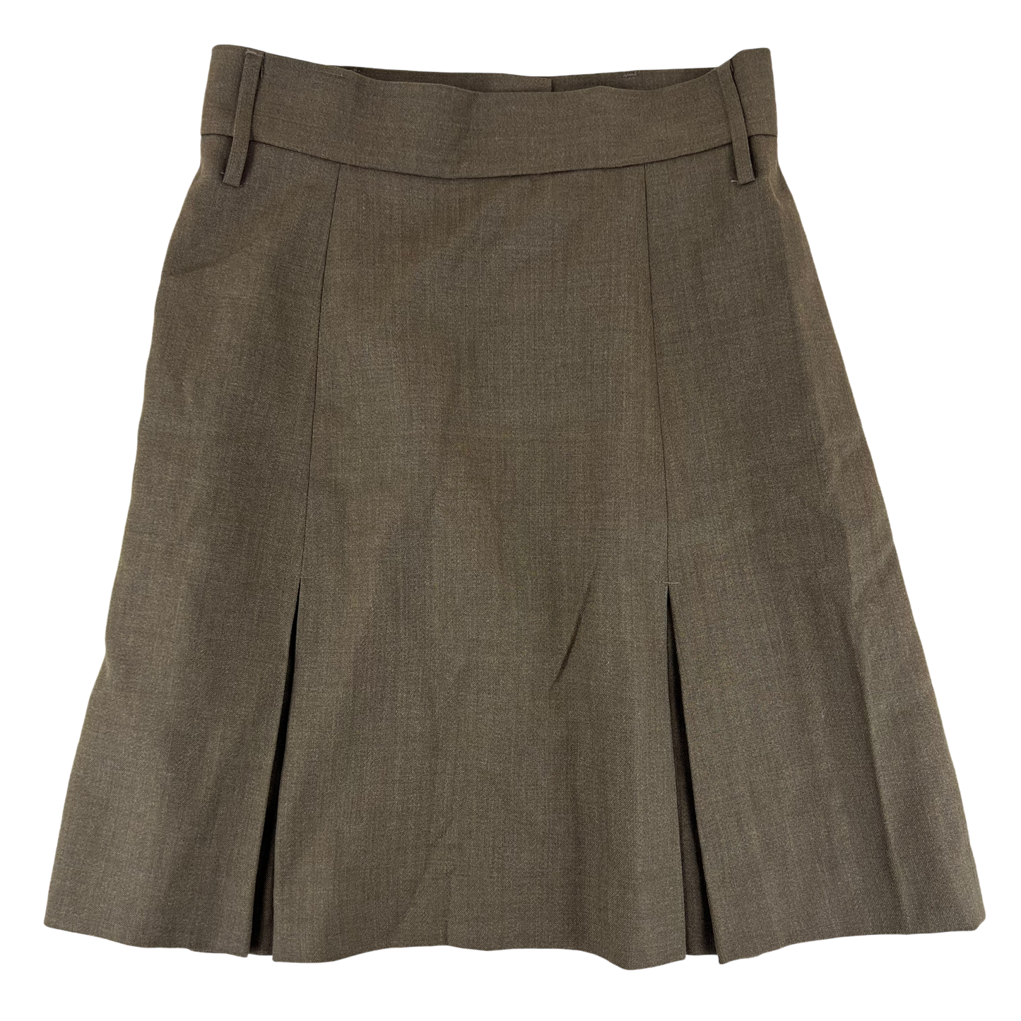 British Army Women's Barracks Brown FAD No. 2 Dress Skirt - W32 L23.5