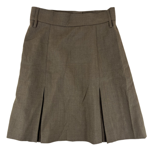 British Army Women's Barracks Brown FAD No. 2 Dress Skirt - W32 L23.5