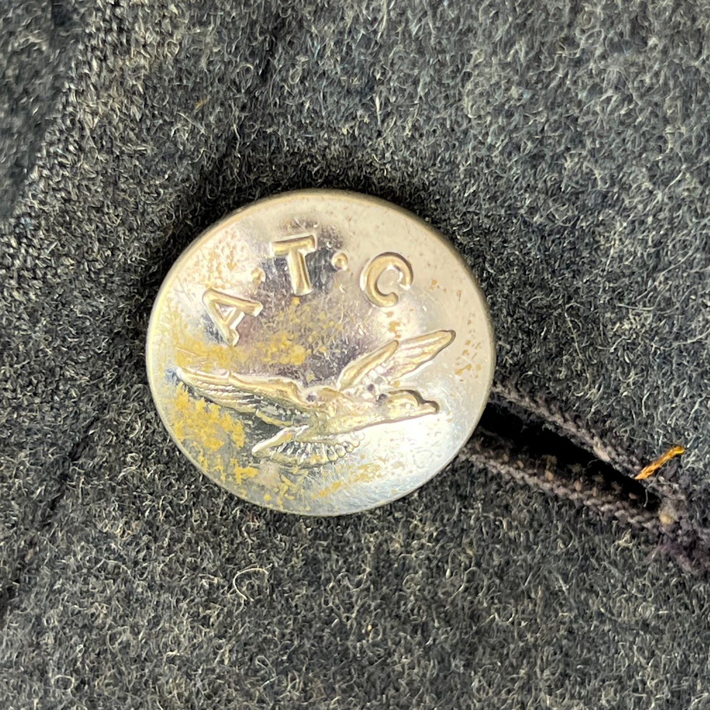 British RAF 50's New Pattern Wool Greatcoat - ATC - Small