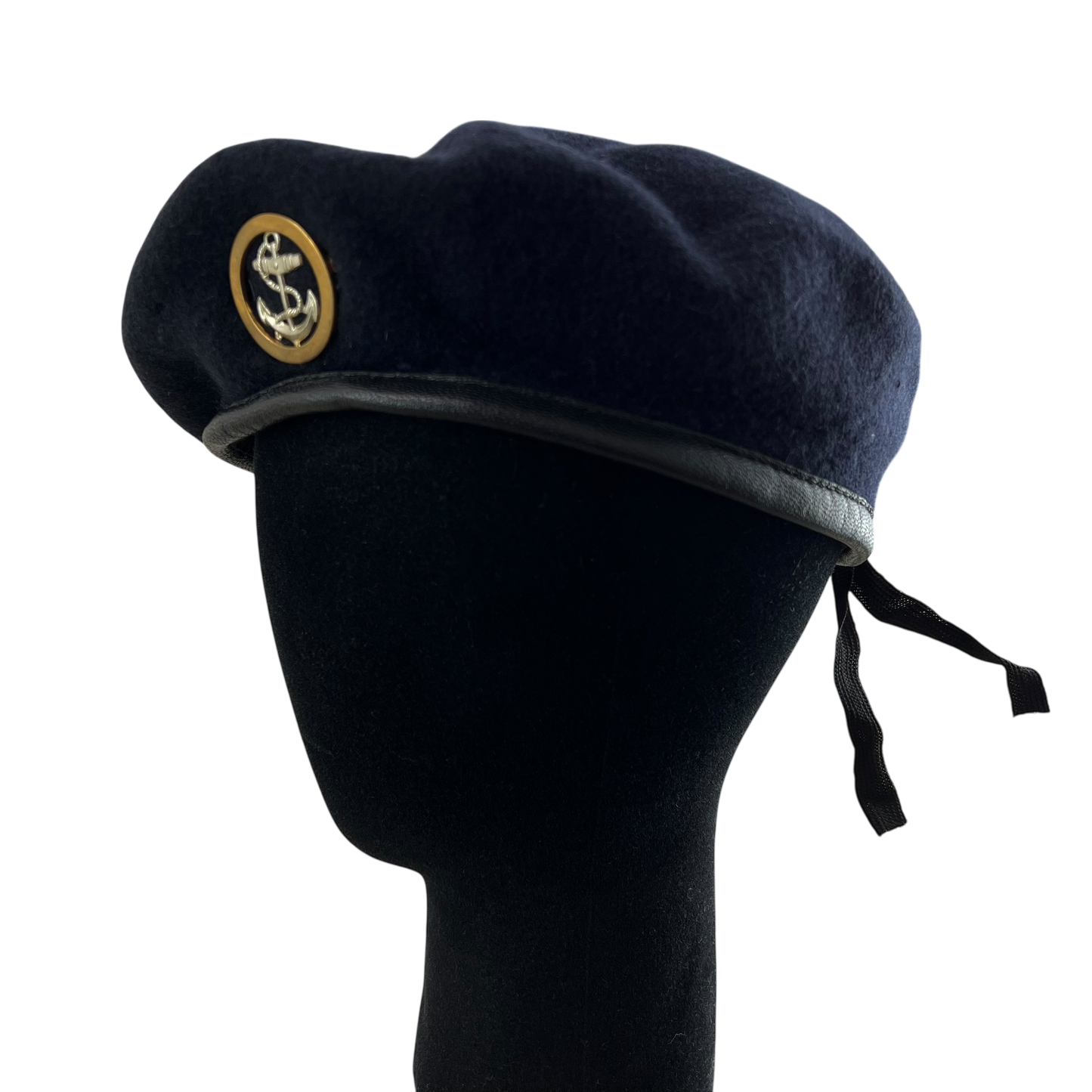British Royal Navy Beret w/ Badge - Ratings Badge - Small 56cm