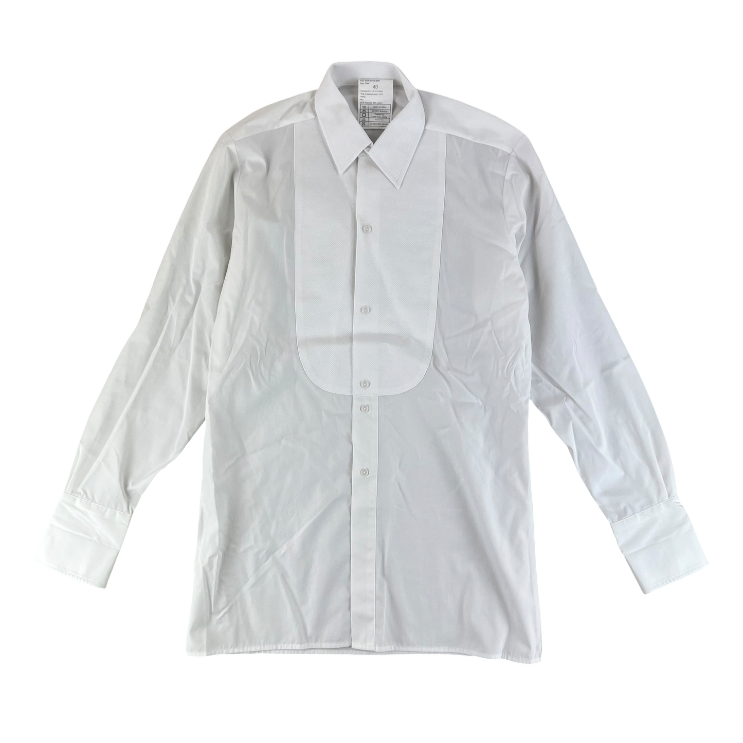 British Army White Marcella Mess Dress Shirt