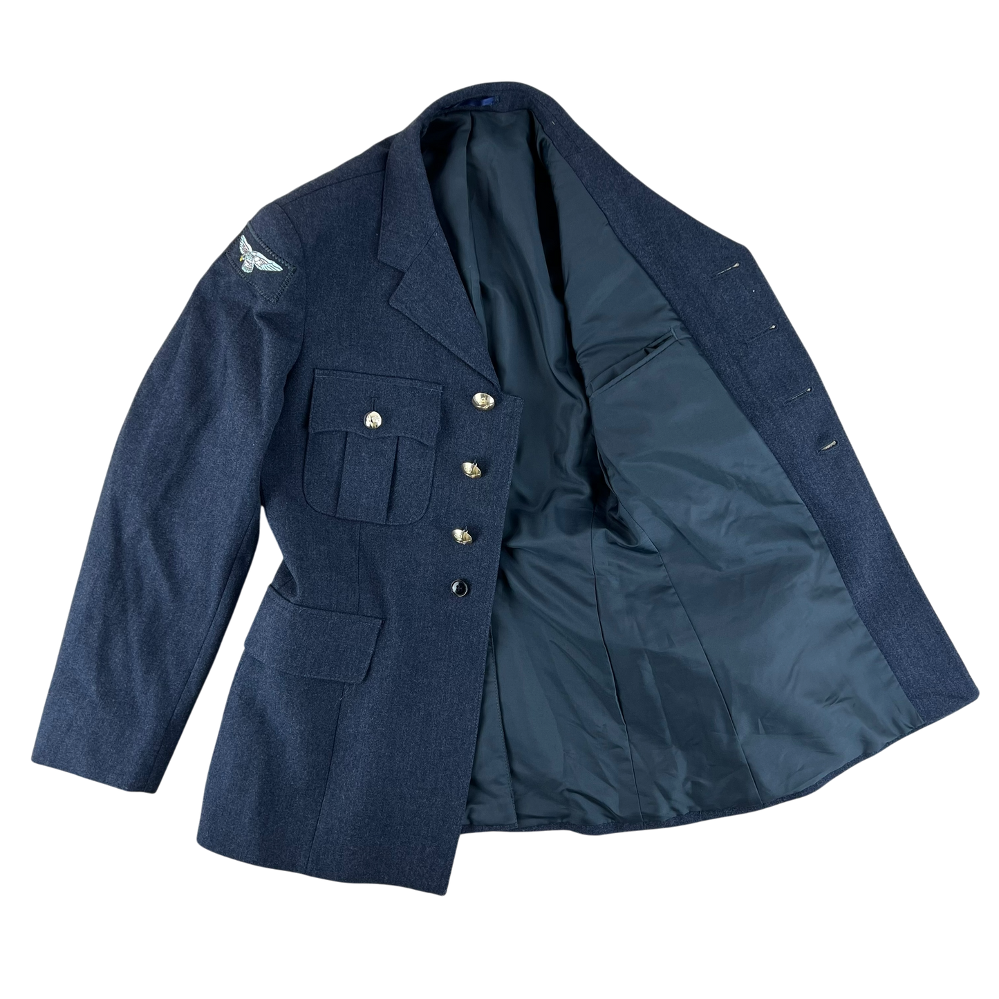 British Royal Air Force No. 1 Dress Jacket w/ Belt - Medium 92S