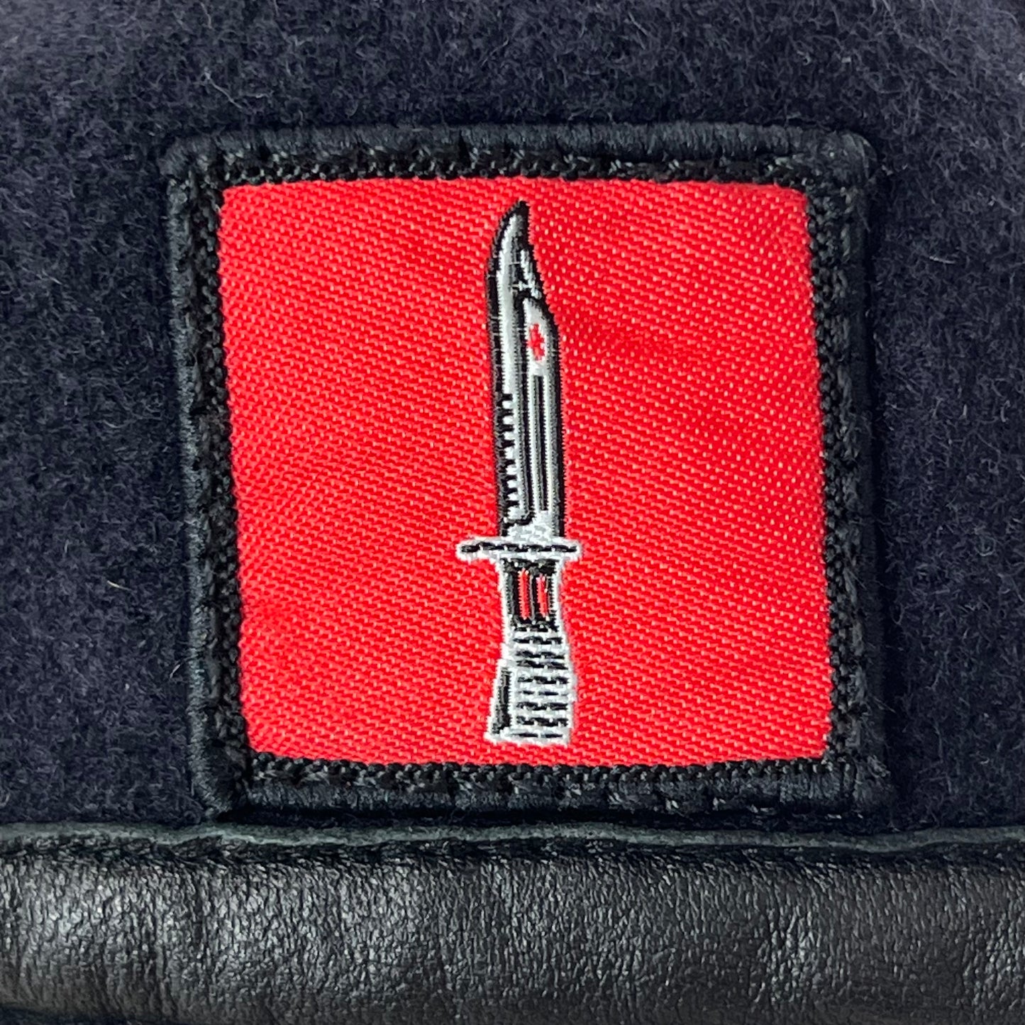 British Army Navy Beret w/ Patch - Small 56cm